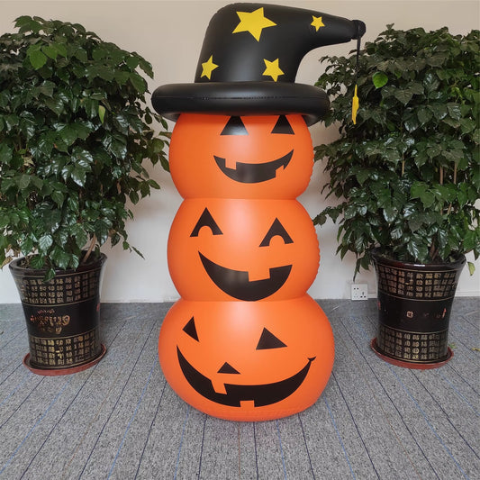 Spooky Pumpkin and Ghost Inflatables