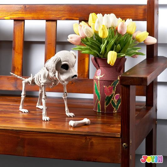 Skeleton Puppy Decor