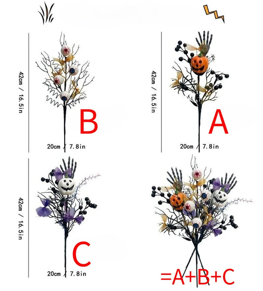 Halloween Flower Bouquet