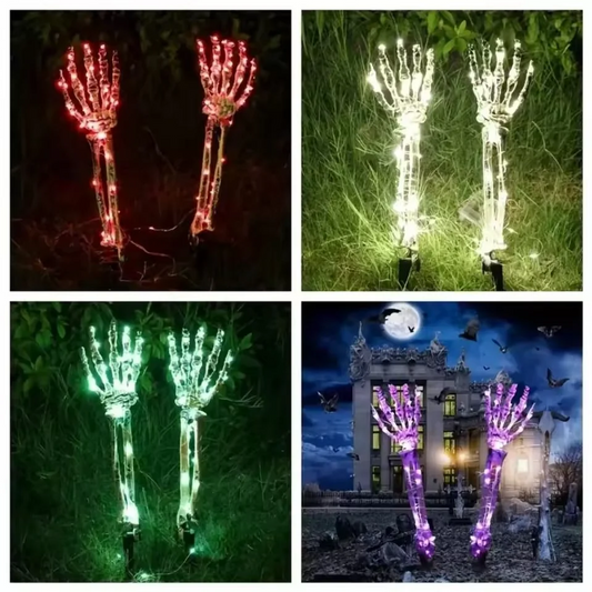 Spooky Ghost Hand Garden Lights