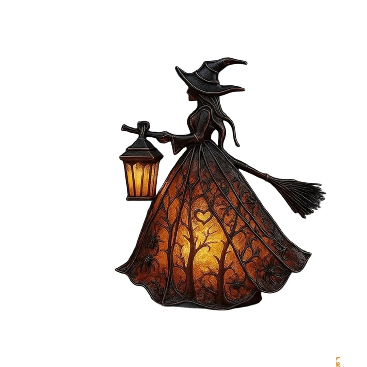 Spooky Witch Hat LED Lamp