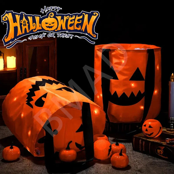 Glow-Up Halloween Candy Bag