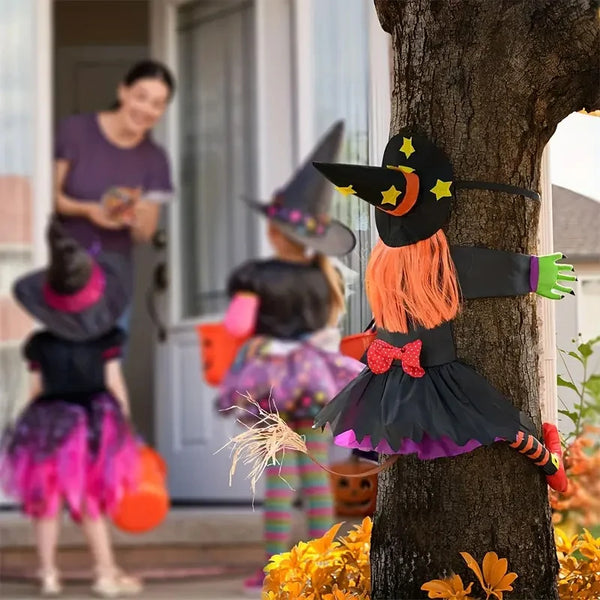 Charming Witch Tree Decor