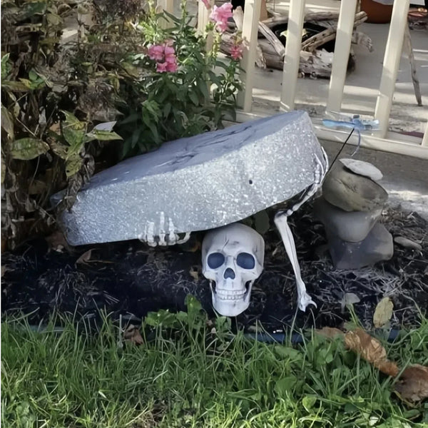 Spooky Skeleton Garden Stakes