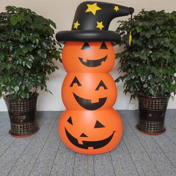 Spooky Pumpkin Ghost Inflatable