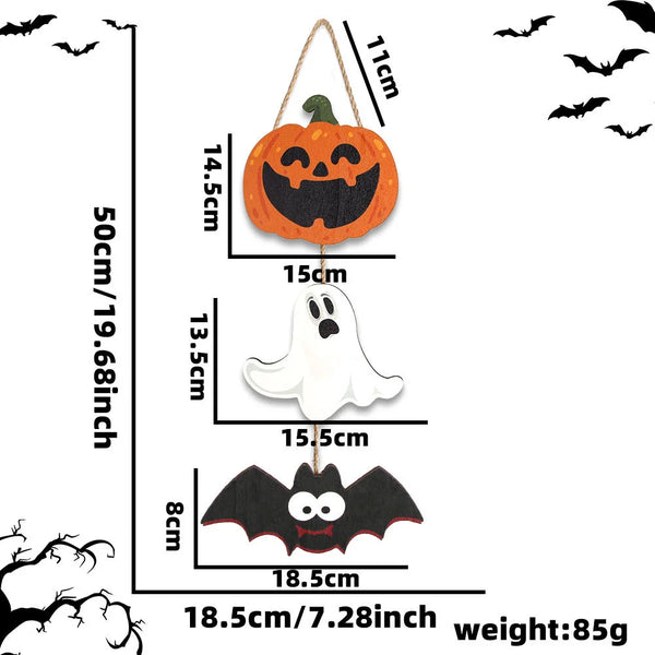 Spooky Halloween Door Plaque