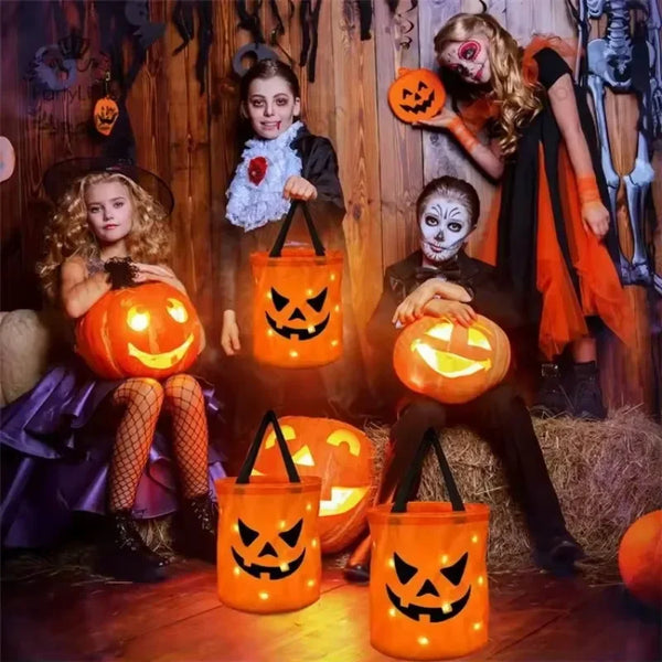 Glow-Up Halloween Candy Bag