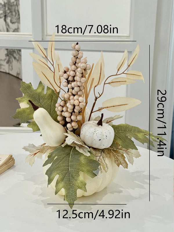Autumn Charm Pumpkin Decor