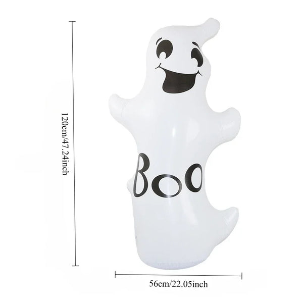 Spooky Pumpkin Ghost Inflatable