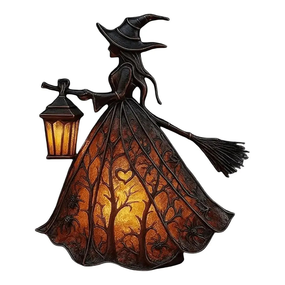 Halloween Witch LED Lamp