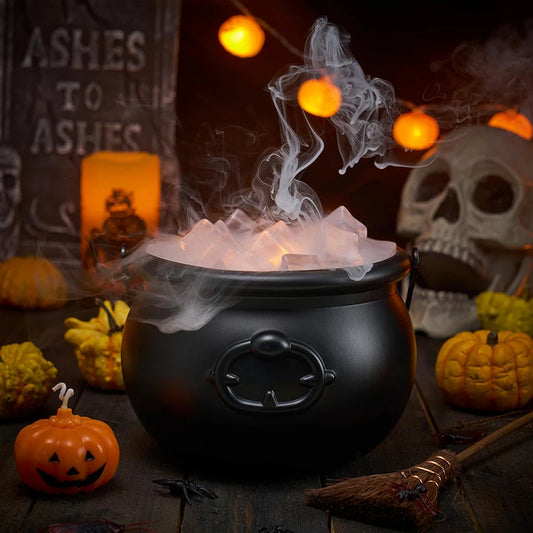 Halloween Cauldron Candy Bucket