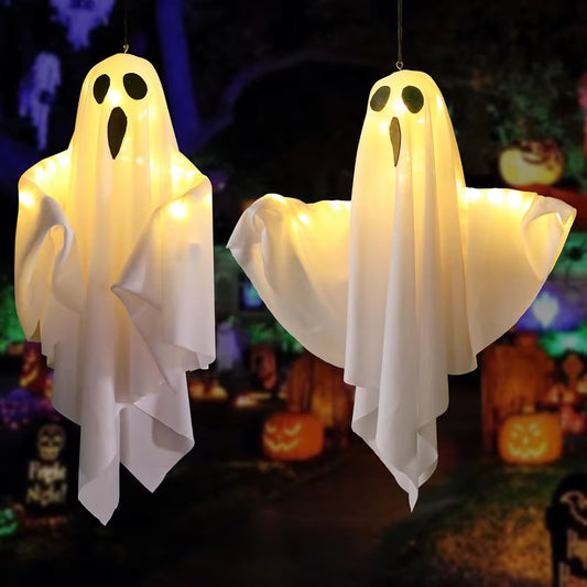  Spooky Light-Up Ghost Decorations