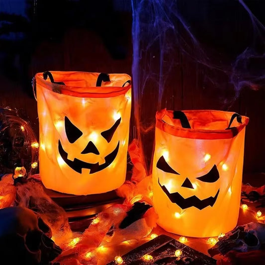 Glow-Up Halloween Candy Bag